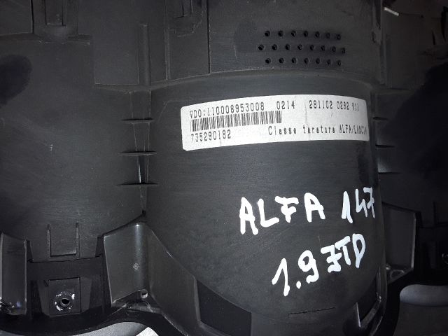 bontott ALFA ROMEO 147 Kilométeróra