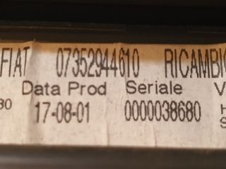 bontott ALFA ROMEO 147 Fűtéskapcsoló (manuális klímás)