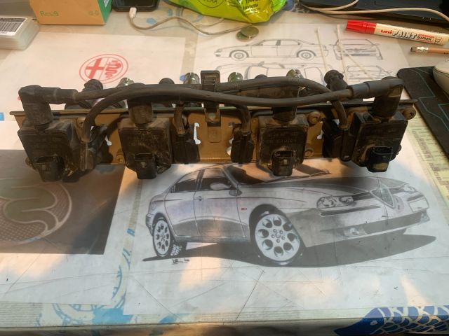 bontott ALFA ROMEO 156 Gyújtótrafó Szett