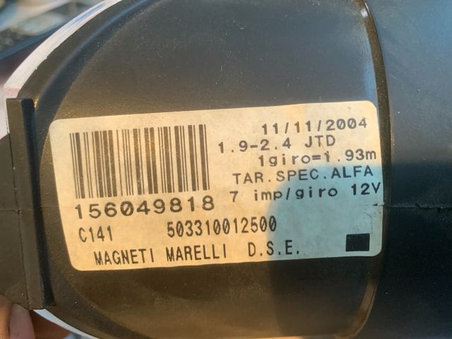 bontott ALFA ROMEO 156 Kilométeróra
