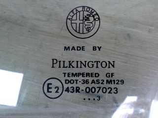 bontott ALFA ROMEO 156 Bal első Ablak