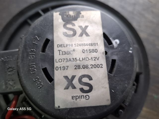 bontott ALFA ROMEO 156 Fűtőmotor (Klímás)