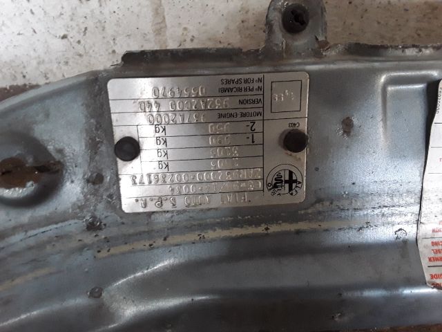 bontott ALFA ROMEO 156 Komplett Homlokfal (Részeivel)