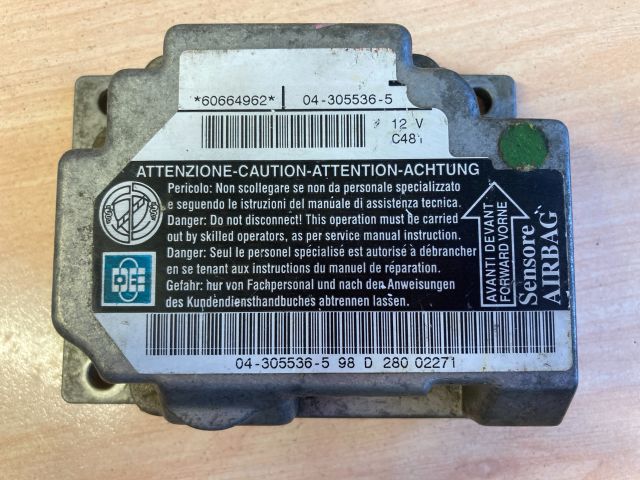 bontott ALFA ROMEO 156 Légzsák Elektronika
