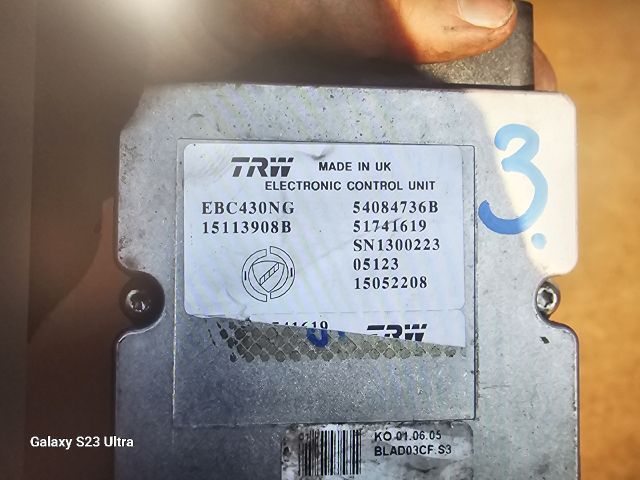 bontott ALFA ROMEO 159 ABS Kocka