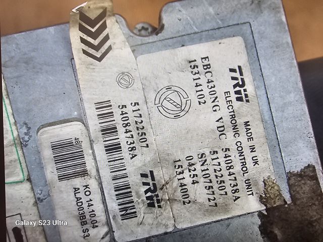 bontott ALFA ROMEO 159 ABS Kocka