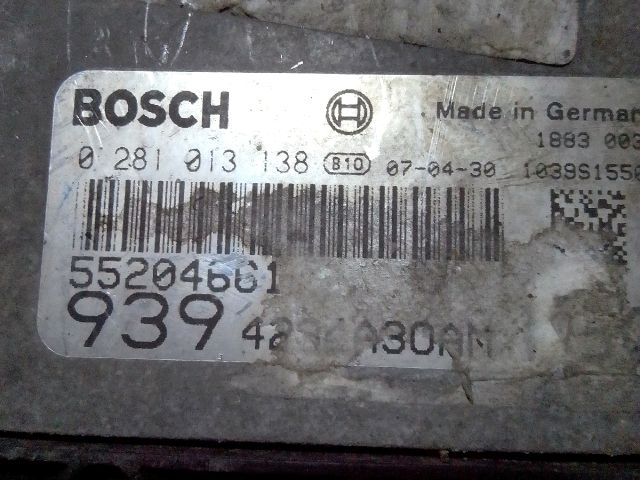 bontott ALFA ROMEO 159 Motorvezérlő