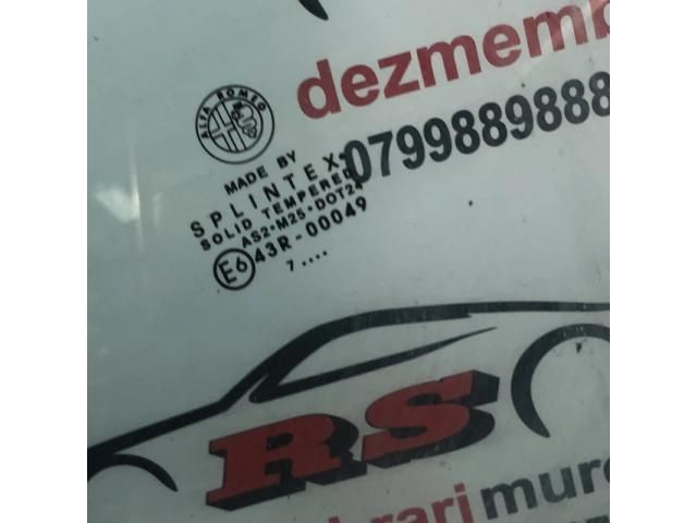 bontott ALFA ROMEO 159 Bal hátsó Ablak