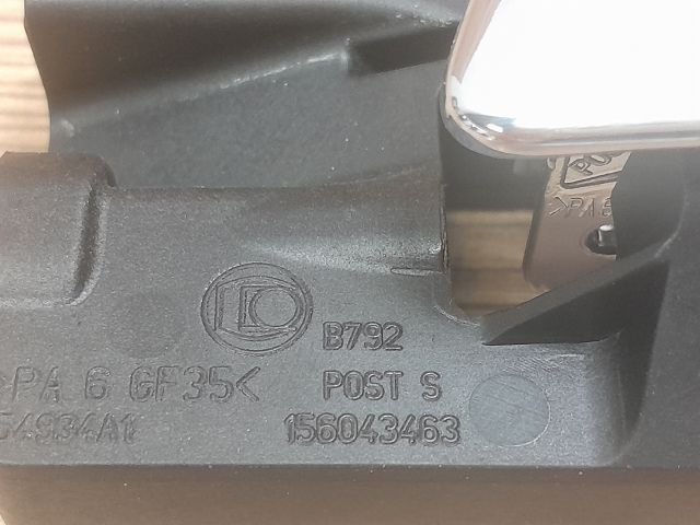 bontott ALFA ROMEO 159 Bal hátsó Belső Kilincs