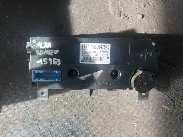 bontott ALFA ROMEO 159 Fűtéskapcsoló (digit klímás)