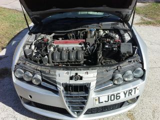 bontott ALFA ROMEO 159 Hátsó Lökhárító (Részeivel)