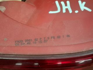 bontott ALFA ROMEO 159 Jobb Külső Hátsó Lámpa