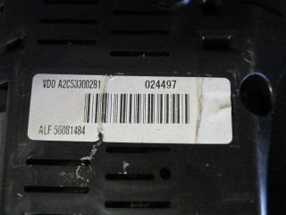 bontott ALFA ROMEO 159 Kilométeróra