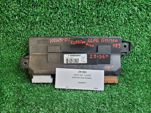bontott ALFA ROMEO 159 Komfort Elektronika