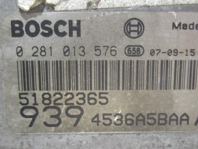 bontott ALFA ROMEO 159 Motorvezérlő