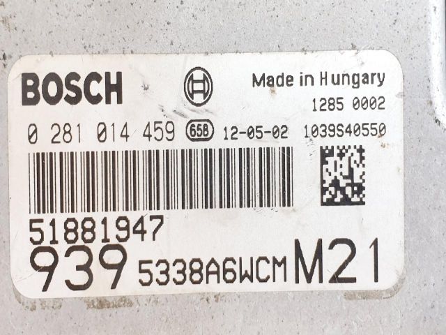 bontott ALFA ROMEO 159 Motorvezérlő