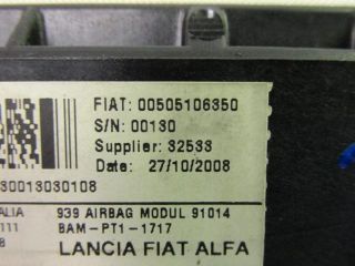 bontott ALFA ROMEO 159 Utasoldali Légzsák