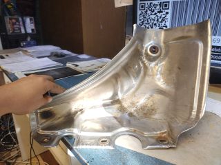 bontott ALFA ROMEO 166 Katalizátor Hővédő Lemez