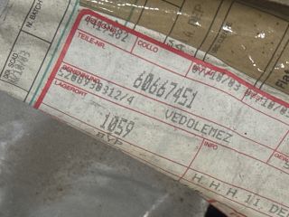 bontott ALFA ROMEO 166 Leömlő Hővédő Lemez