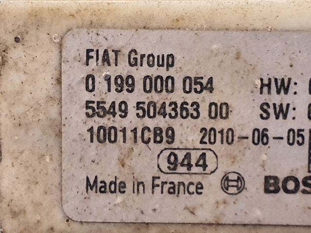 bontott ALFA ROMEO GIULIETTA Akkumulátor Saru Elektronikával