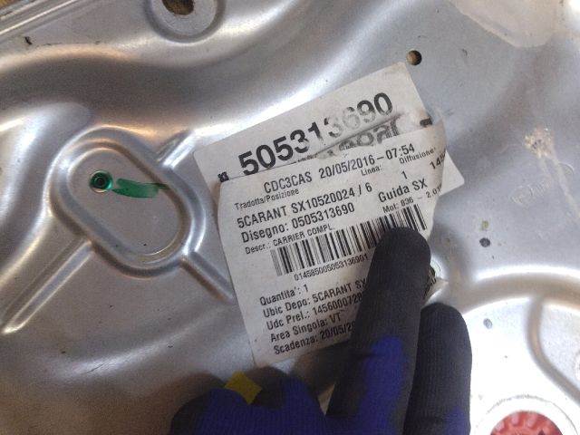 bontott ALFA ROMEO GIULIETTA Bal első Ablakemelő Szerkezet (Elektromos)