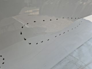 bontott ALFA ROMEO GIULIETTA Bal első Ajtó (Üres lemez)