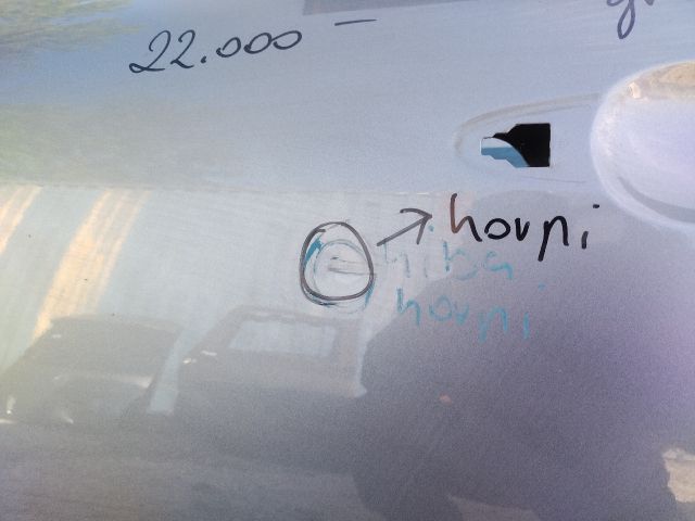 bontott ALFA ROMEO GIULIETTA Bal első Ajtó (Üres lemez)