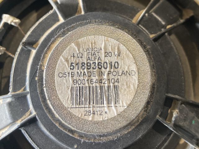 bontott ALFA ROMEO GIULIETTA Bal első Hangszóró