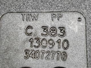 bontott ALFA ROMEO GIULIETTA Bal hátsó Biztonsági Öv Csat