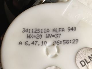 bontott ALFA ROMEO GIULIETTA Bal hátsó Biztonsági Öv