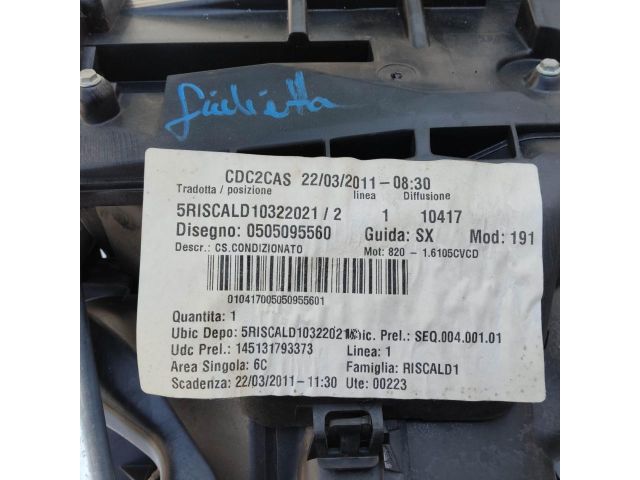 bontott ALFA ROMEO GIULIETTA Fűtés Box