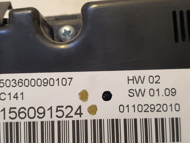 bontott ALFA ROMEO GIULIETTA Fűtéskapcsoló (digit klímás)