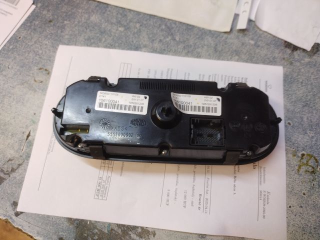 bontott ALFA ROMEO GIULIETTA Fűtéskapcsoló (manuális klímás)