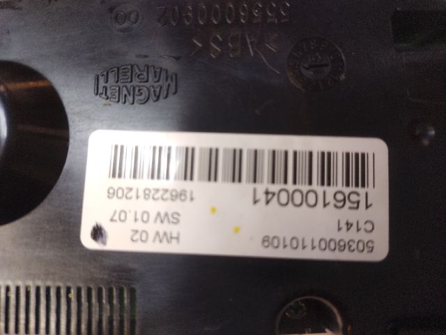 bontott ALFA ROMEO GIULIETTA Fűtéskapcsoló (manuális klímás)