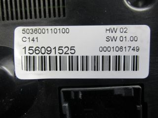 bontott ALFA ROMEO GIULIETTA Fűtéskapcsoló