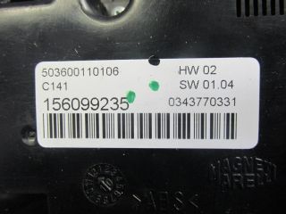 bontott ALFA ROMEO GIULIETTA Fűtéskapcsoló