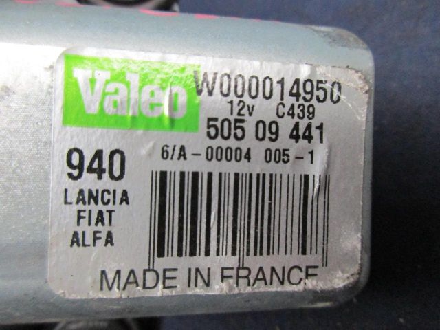 bontott ALFA ROMEO GIULIETTA Hátsó Ablaktörlő Motor