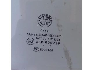 bontott ALFA ROMEO GIULIETTA Jobb hátsó Ablak