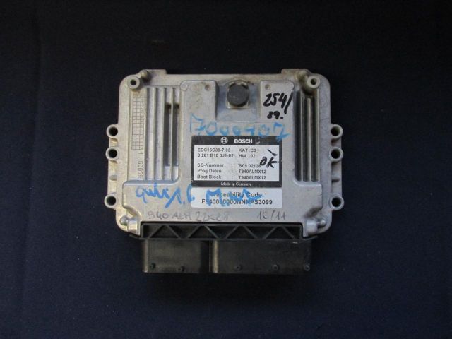 bontott ALFA ROMEO GIULIETTA Motorvezérlő