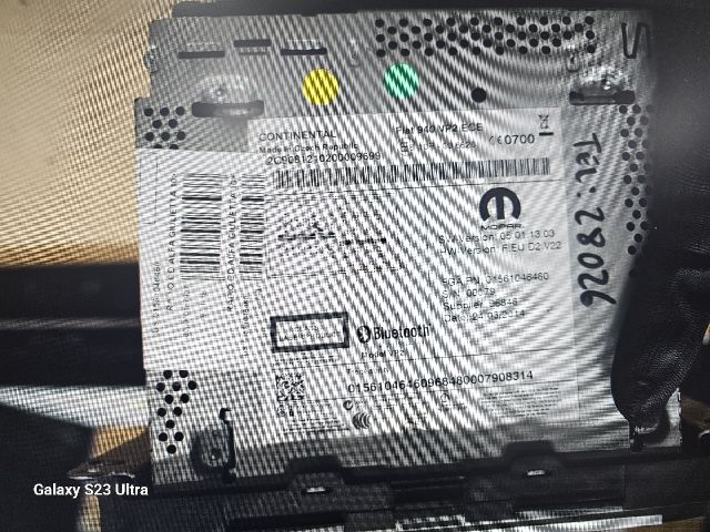 bontott ALFA ROMEO GIULIETTA Navigációs Fejegység