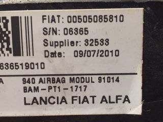 bontott ALFA ROMEO GIULIETTA Utasoldali Légzsák