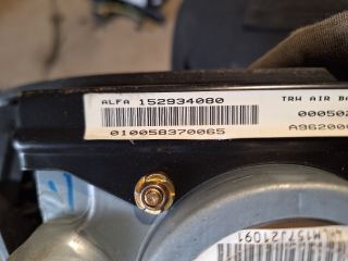 bontott ALFA ROMEO GTV Kormánylégzsák