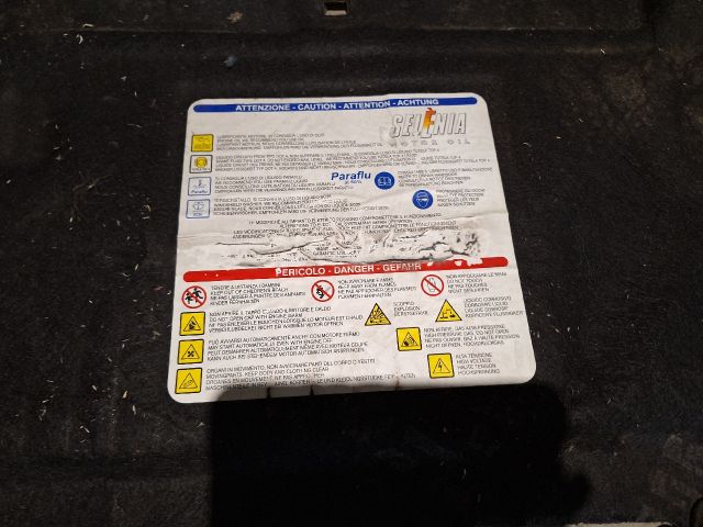 bontott ALFA ROMEO GTV Motorháztető Szigetelés