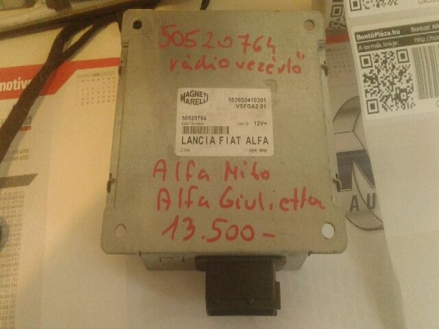 bontott ALFA ROMEO MITO Elektronika (Magában)