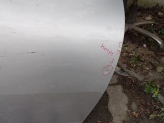 bontott ALFA ROMEO SPIDER Bal első Ajtó (Üres lemez)