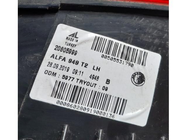 bontott ALFA ROMEO STELVIO Bal Belső Hátsó Lámpa