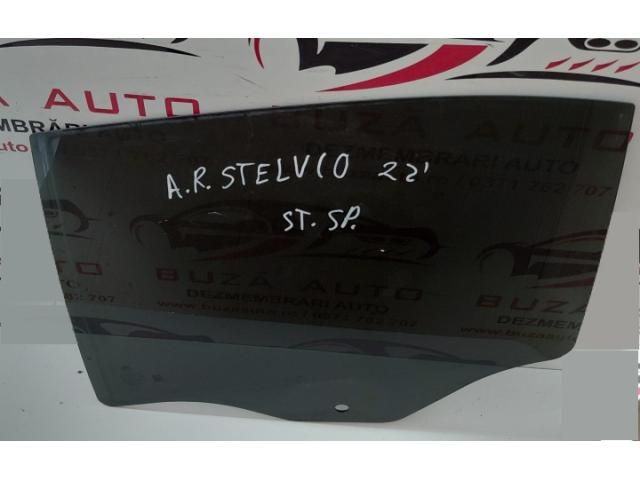 bontott ALFA ROMEO STELVIO Bal hátsó Ablak