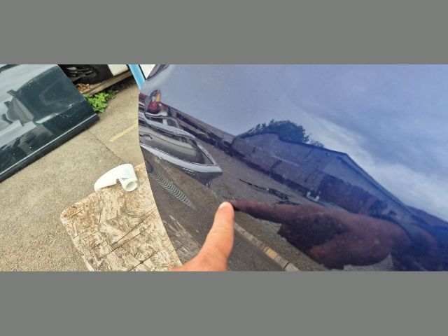 bontott AUDI A1 Bal első Ajtó (Üres lemez)