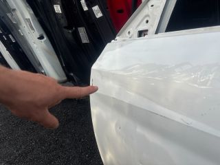 bontott AUDI A1 Bal első Ajtó (Üres lemez)