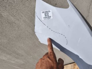 bontott AUDI A1 Bal első Sárvédő